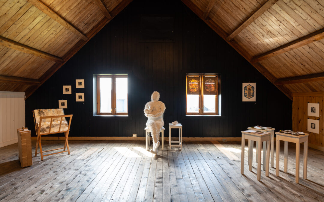 Sýning í Galleri 2 í Lofoten Noregi